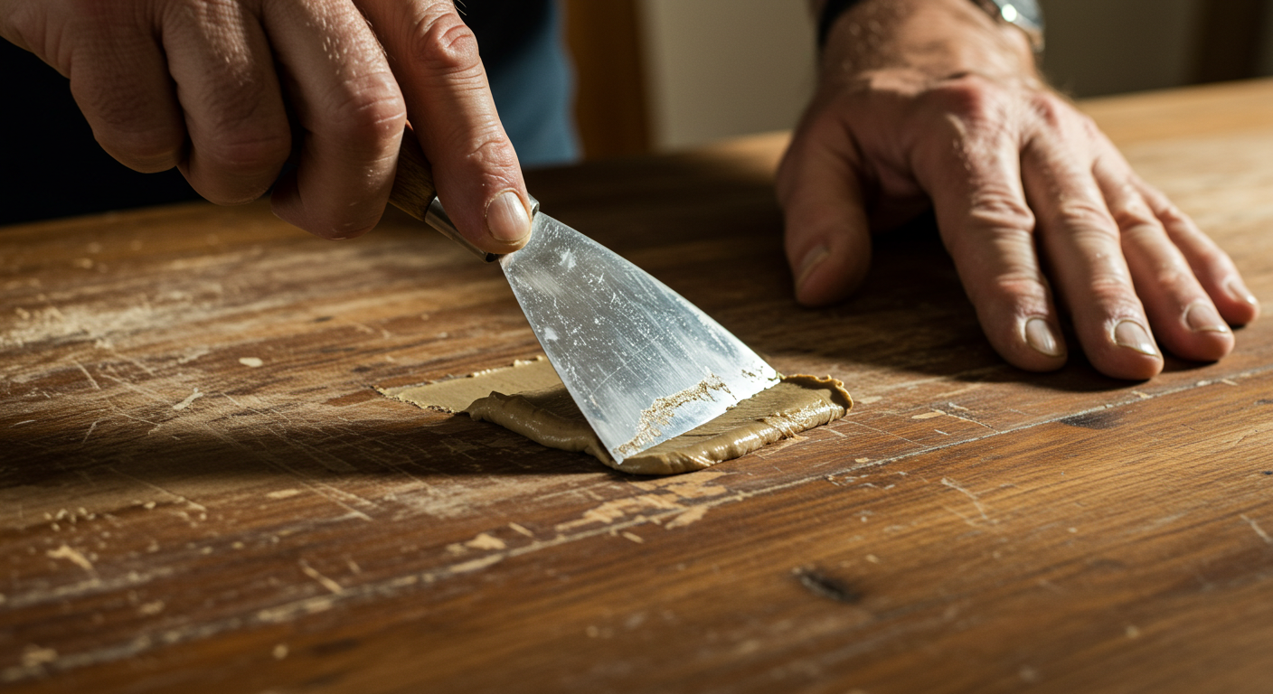 Ahşap Dolgu Macunu Çeşitleri: Mobilya ve Parke Onarımında Profesyonel Çözümler ECEDEKOR