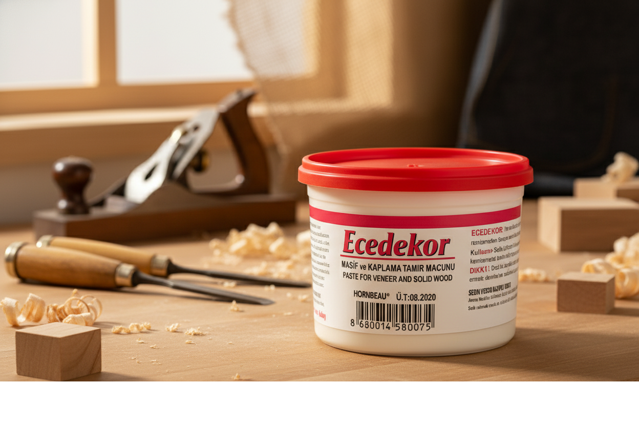 Ahşap Dolgu Macunu Nasıl Kullanılır? ECEDEKOR Uzman Rehberi
